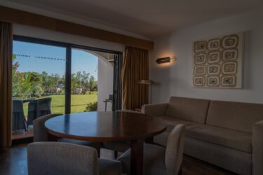 dining table from self catering apartment