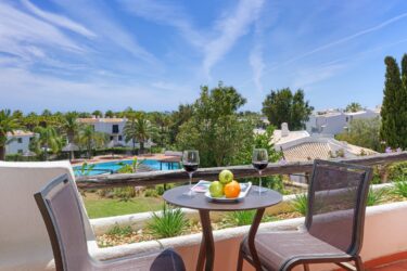 balcony view at the algarve hotel