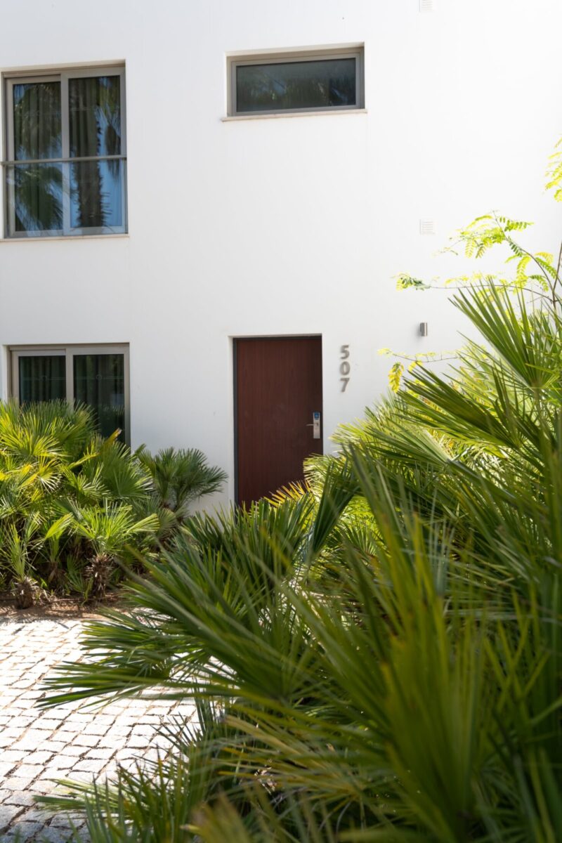 outside view at the self catering apartment