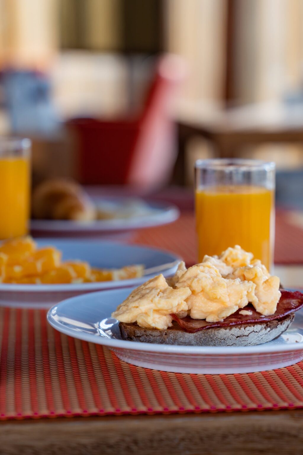 Breakfast served from the hotel