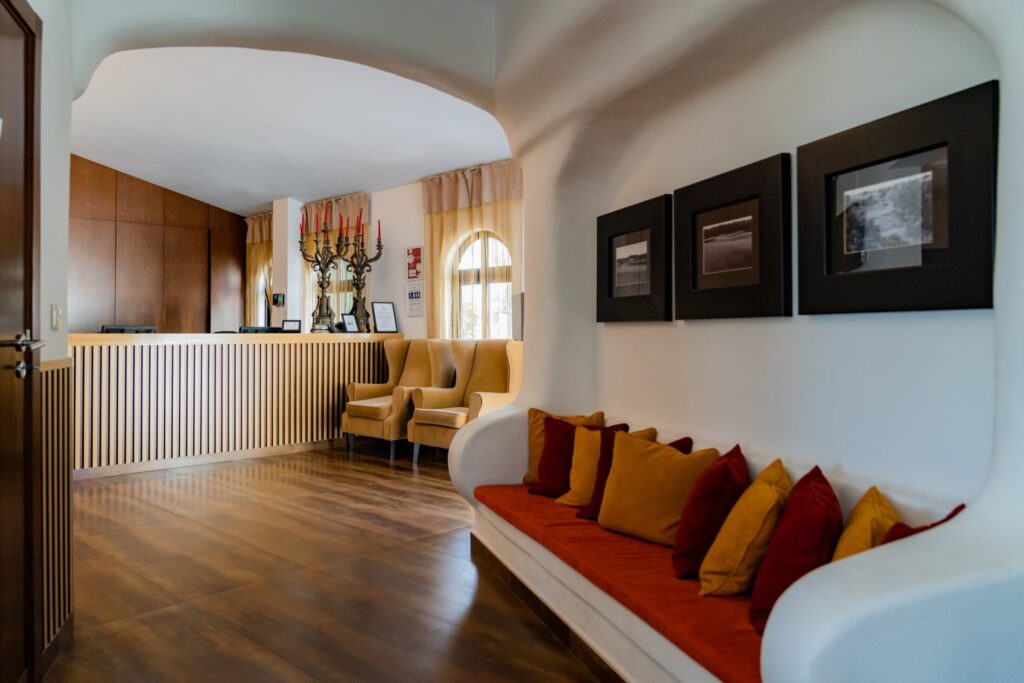 Resort front desk